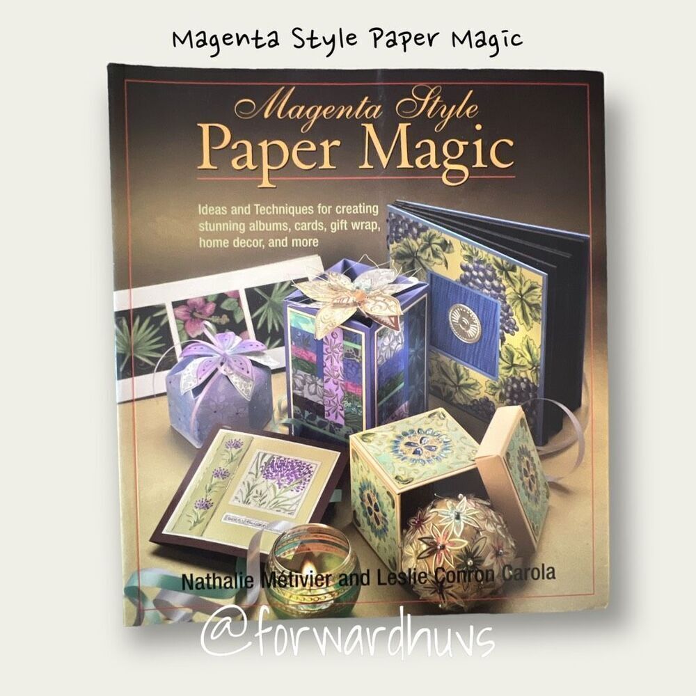 Magenta Style Paper Magic | Paper Craft Book | Paperback
